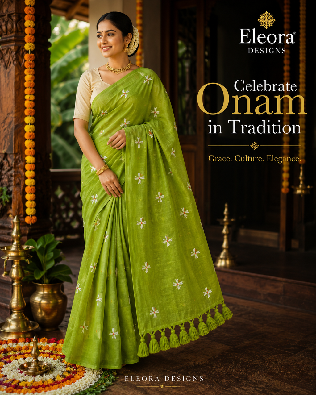 Mul Cotton Saree