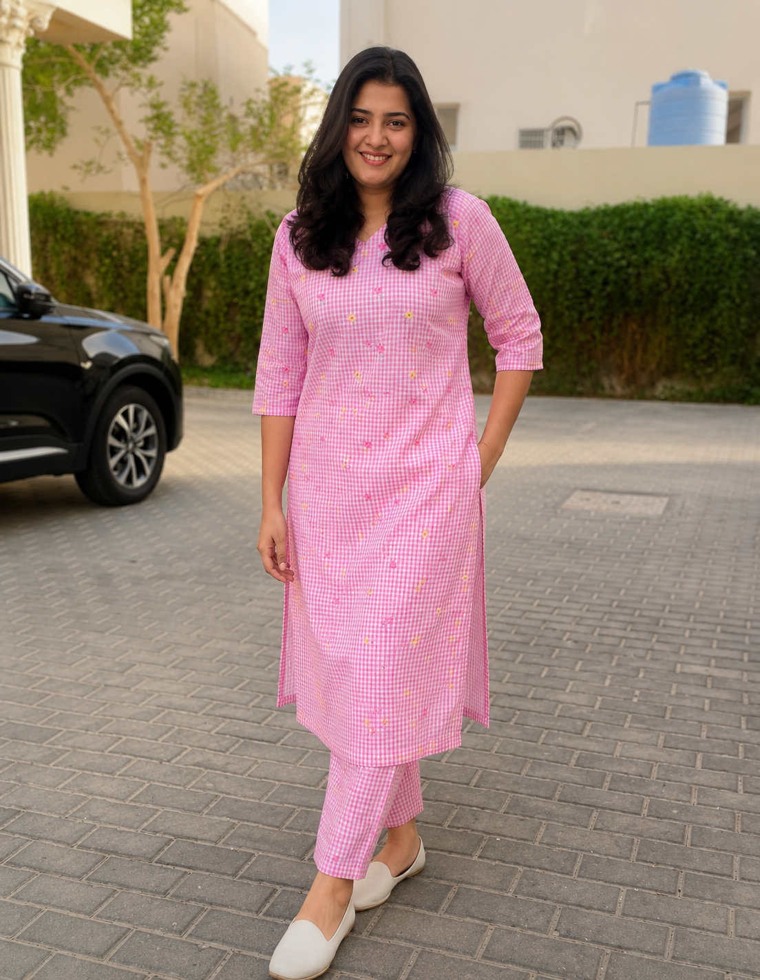 Mulchanderi Co-ord Set