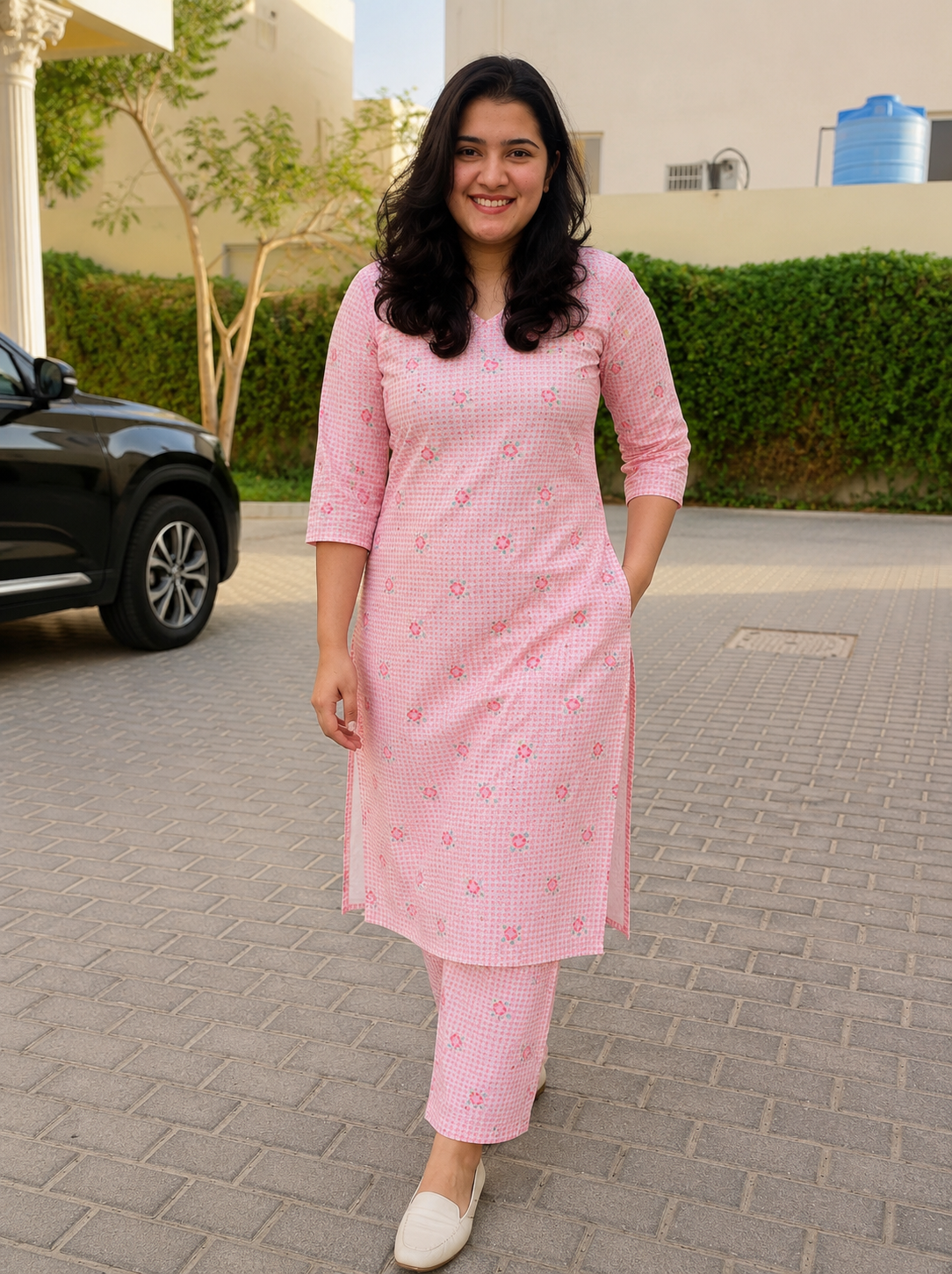 Mulchanderi Co-ord Set