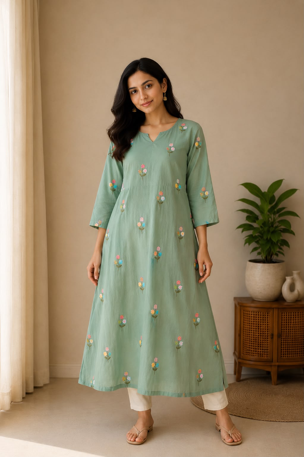 Mulchanderi Dress