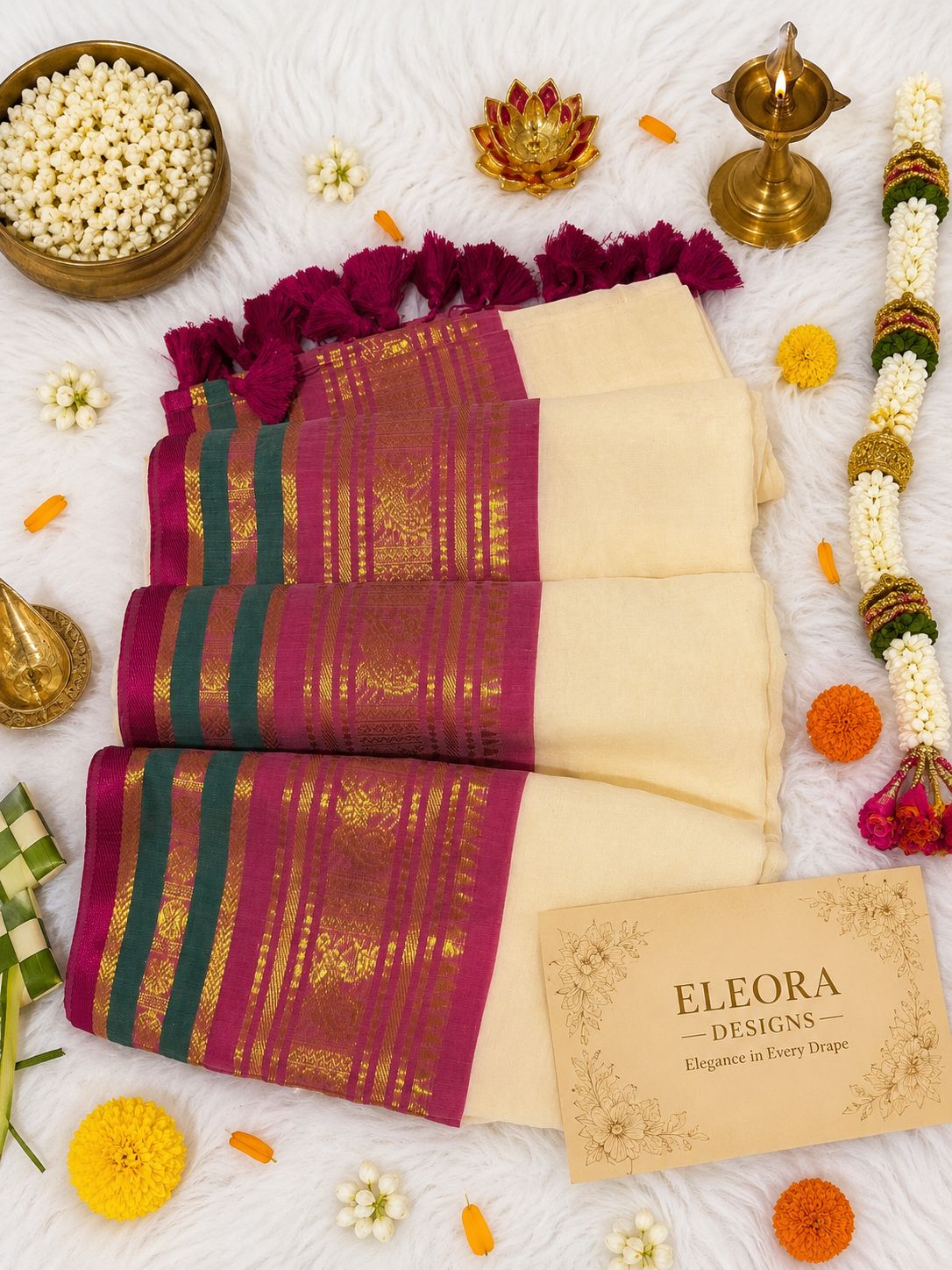 120 Mul Cotton Saree