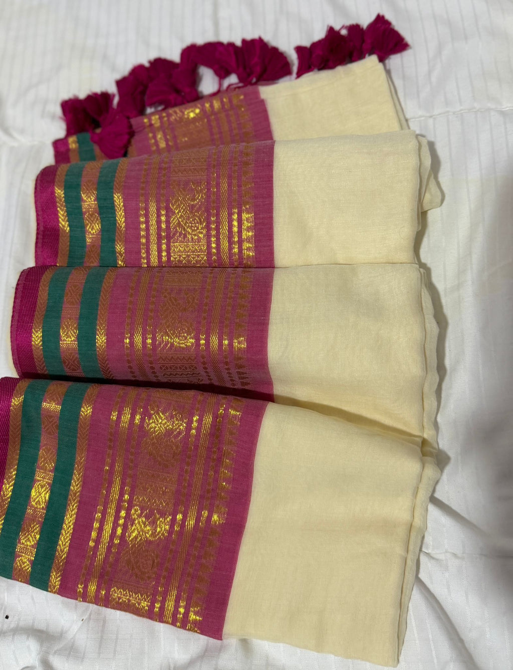120 Mul Cotton Saree