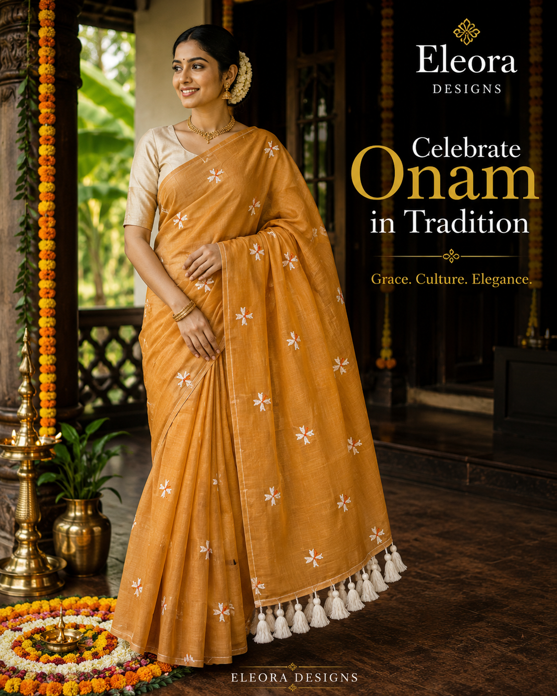 Mul Cotton Saree