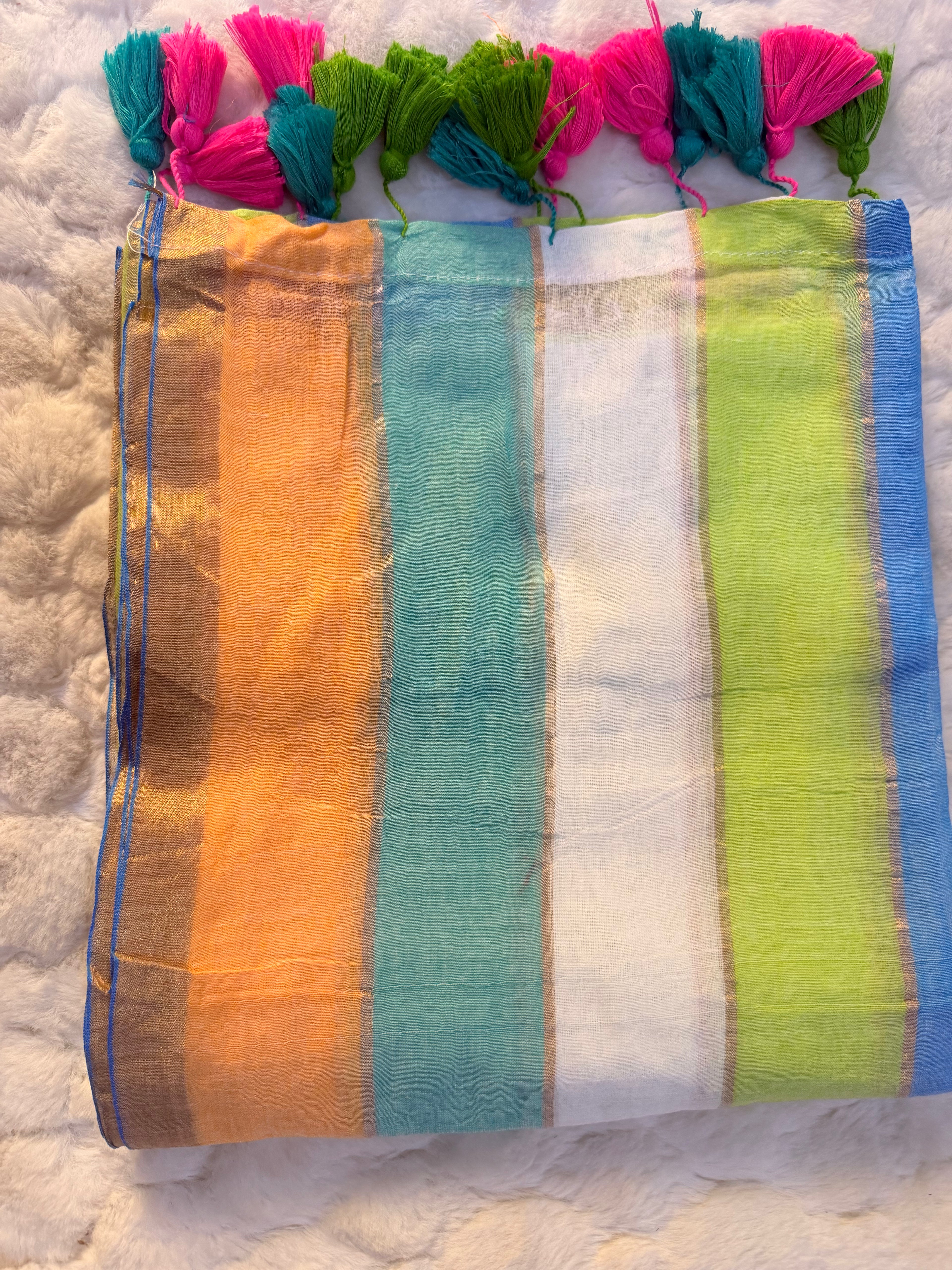Mul Cotton Saree