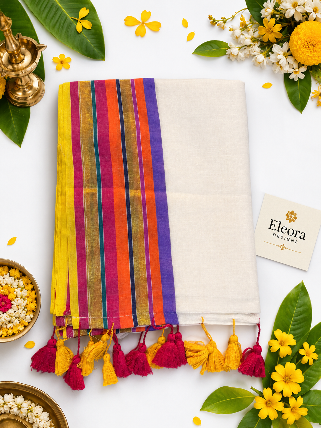 Mul Cotton Saree