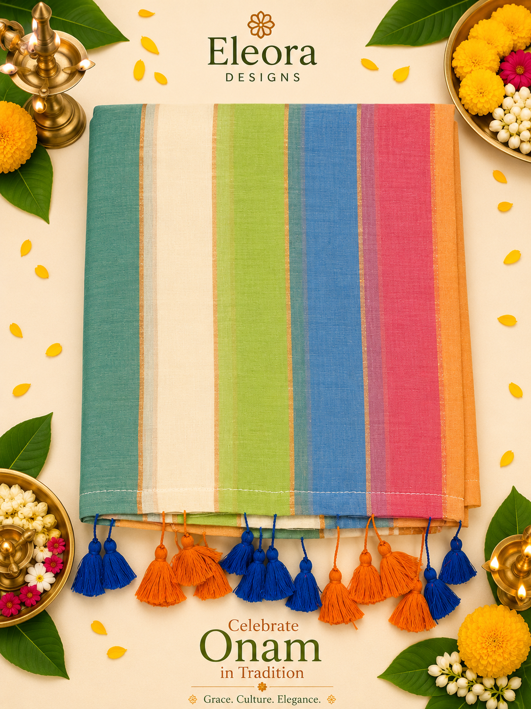 Mul Cotton Saree