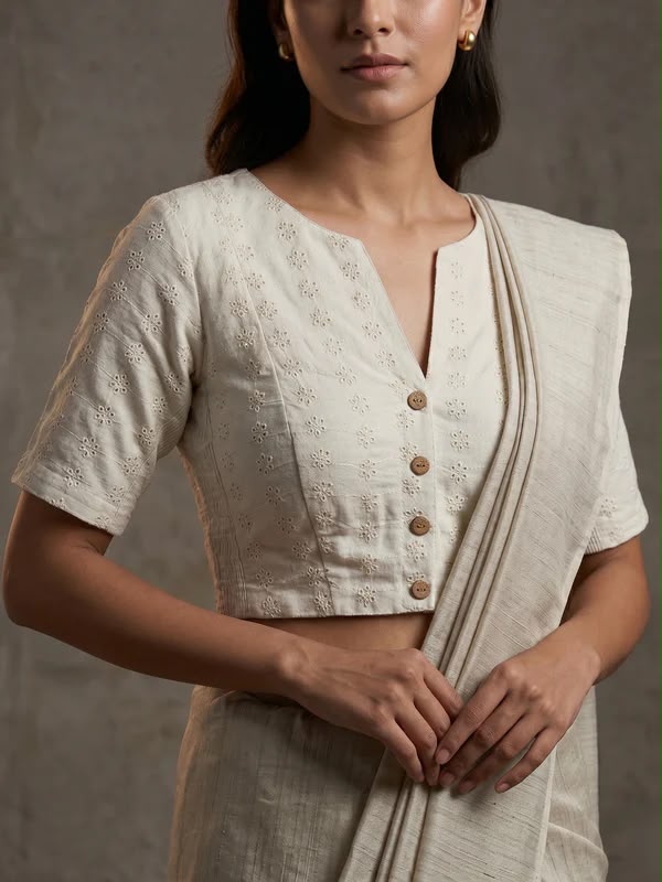 Hakoba Stretchable Blouse