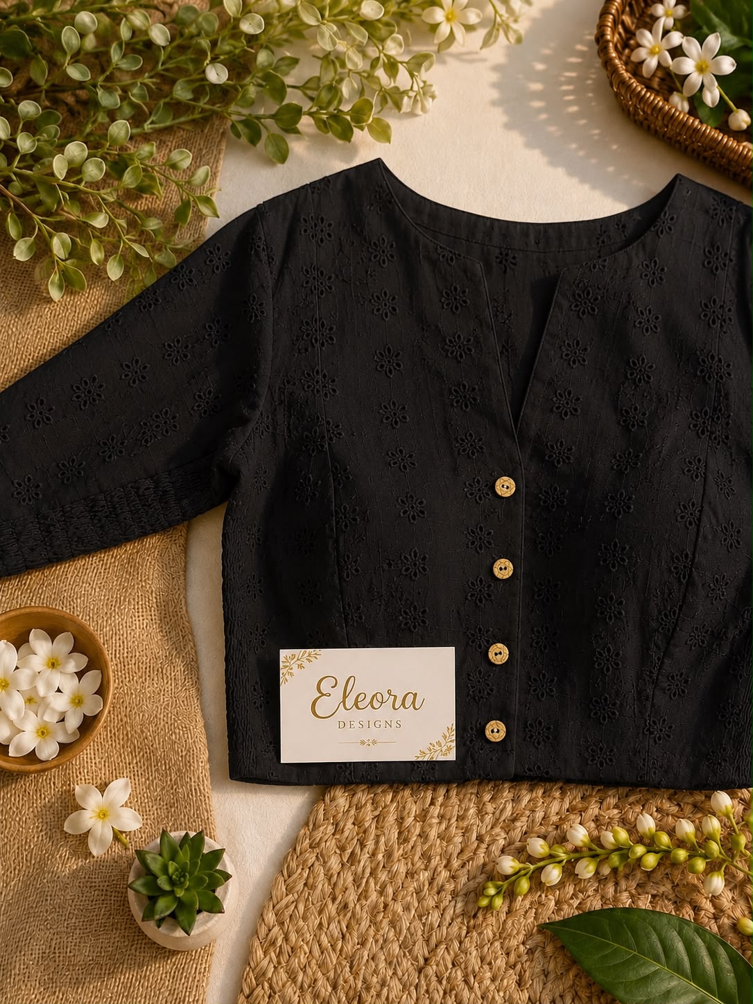 Stretchable Cotton Blouse