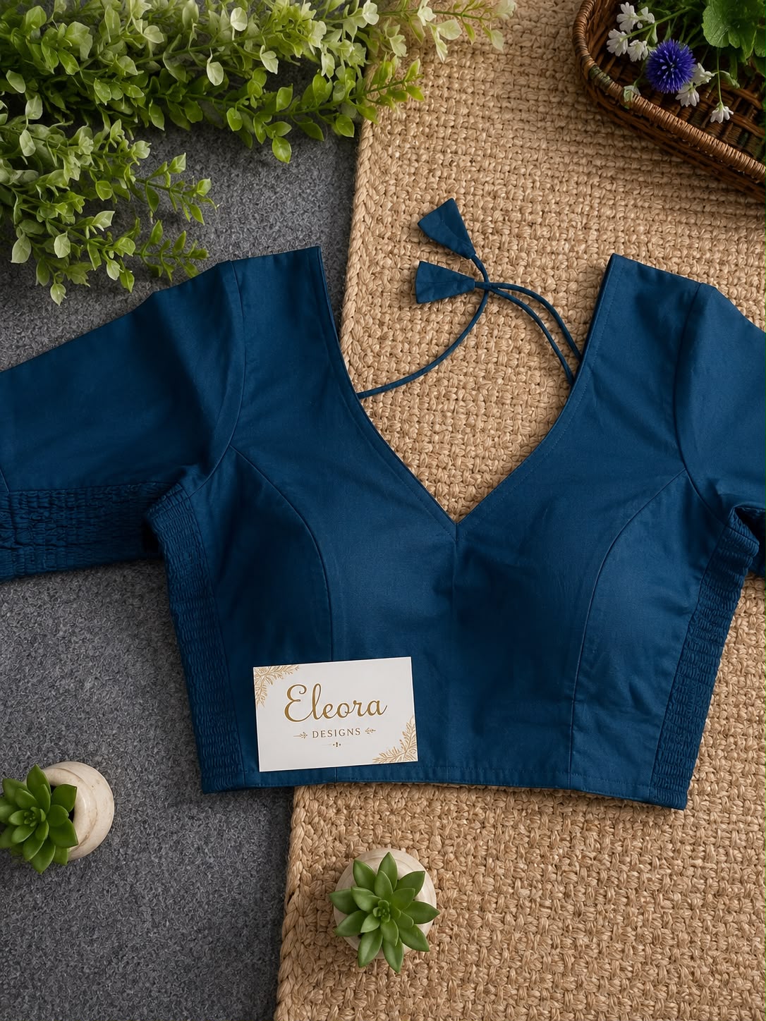 Stretchable Cotton Blouse