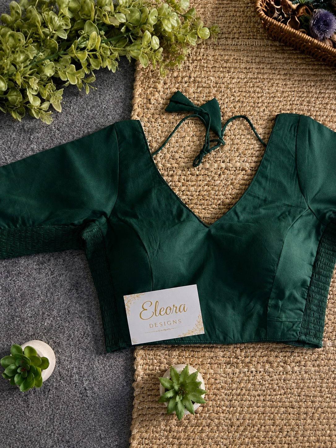 Stretchable Cotton Blouse
