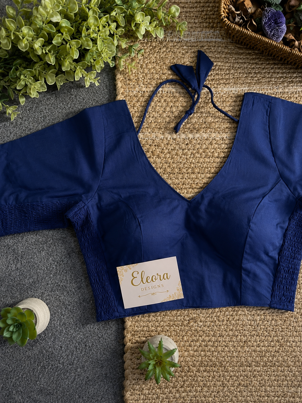 Stretchable Cotton Blouse