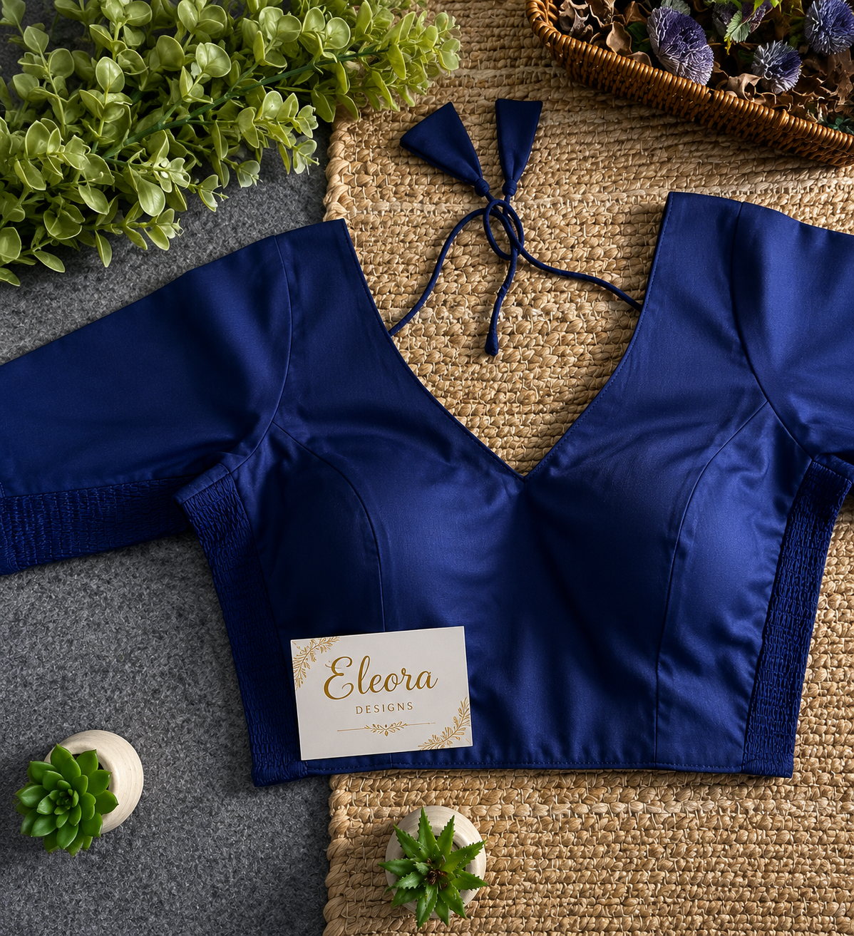 Stretchable Cotton Blouse