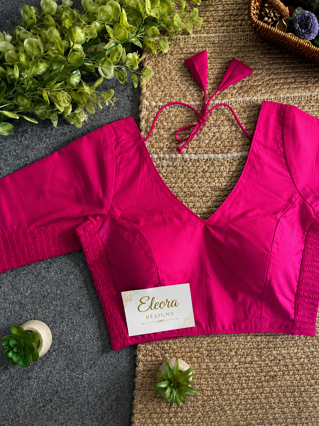 Stretchable Cotton Blouse