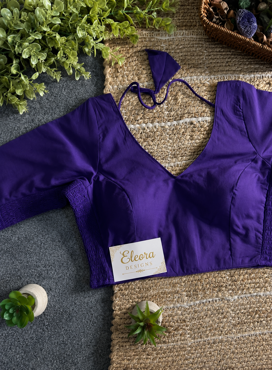 Stretchable Cotton Blouse