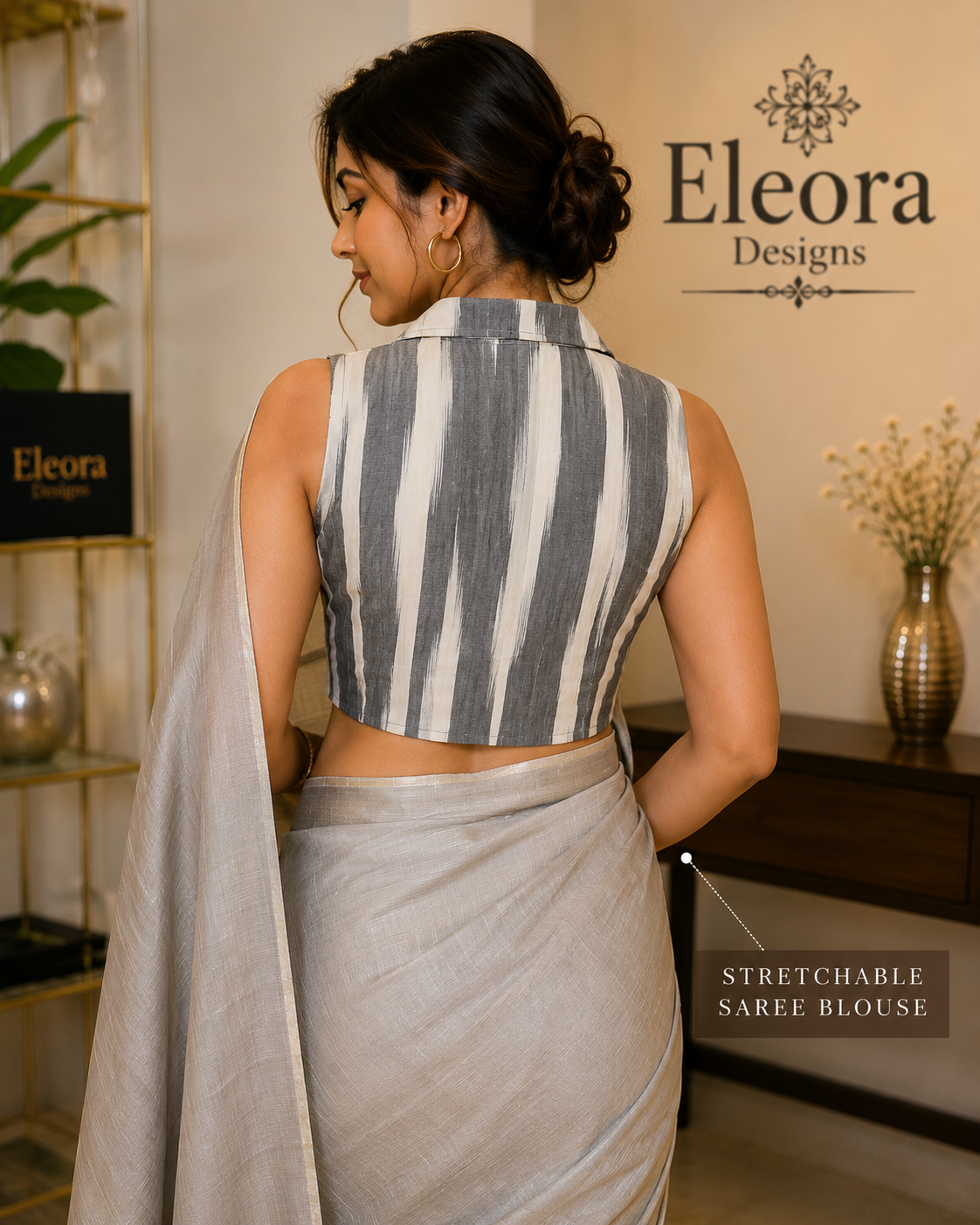 Stretchable Cotton Blouse