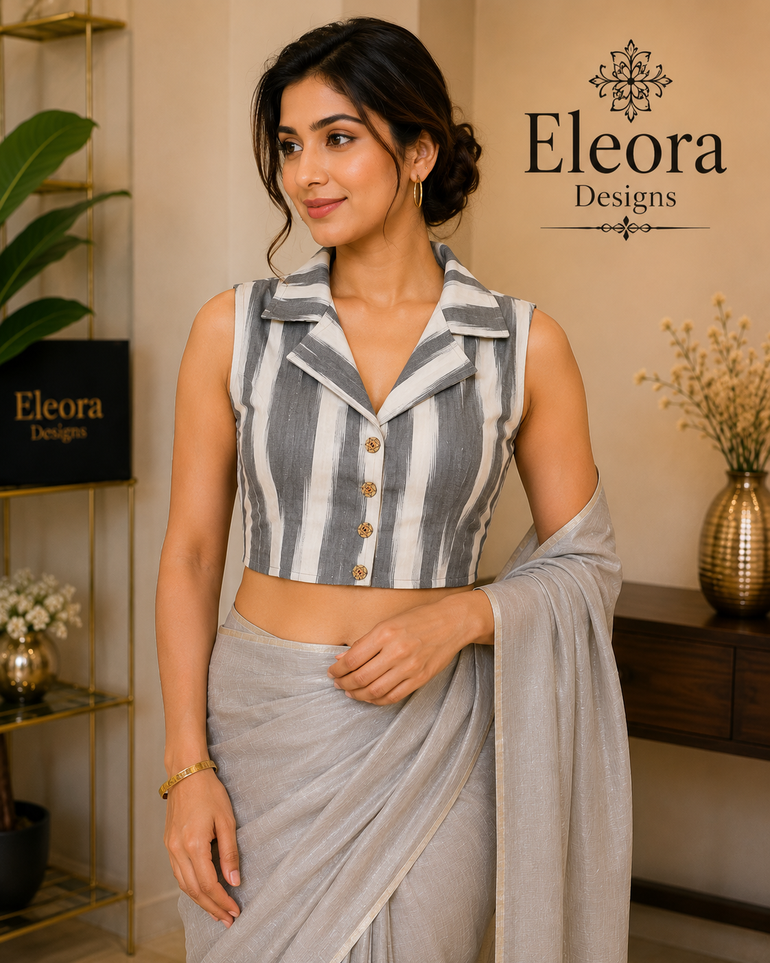 Stretchable Cotton Blouse