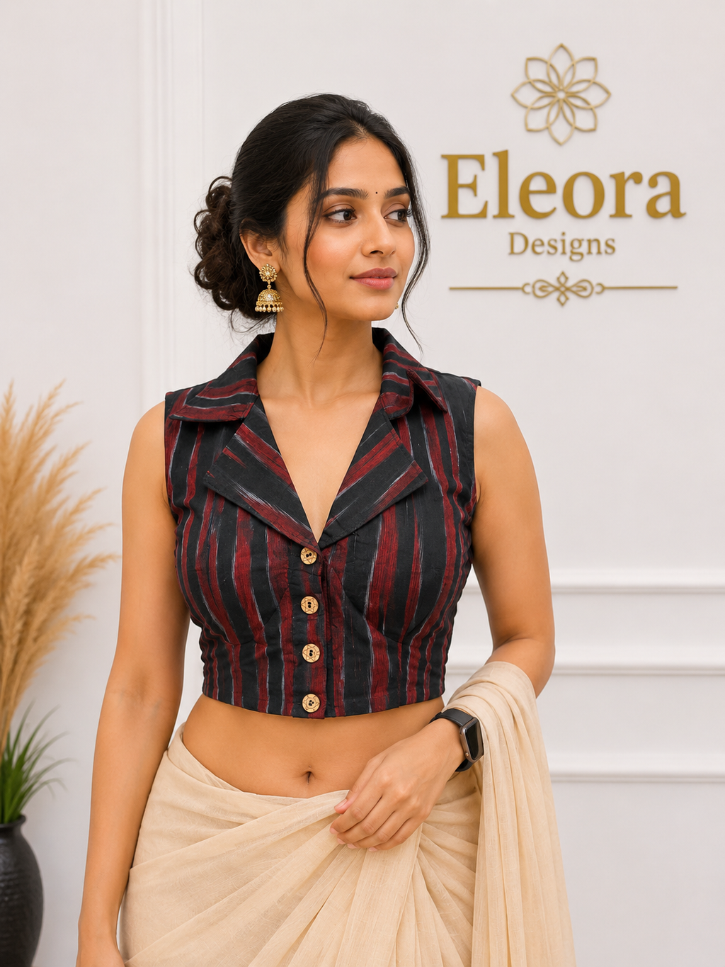 Stretchable Cotton Blouse