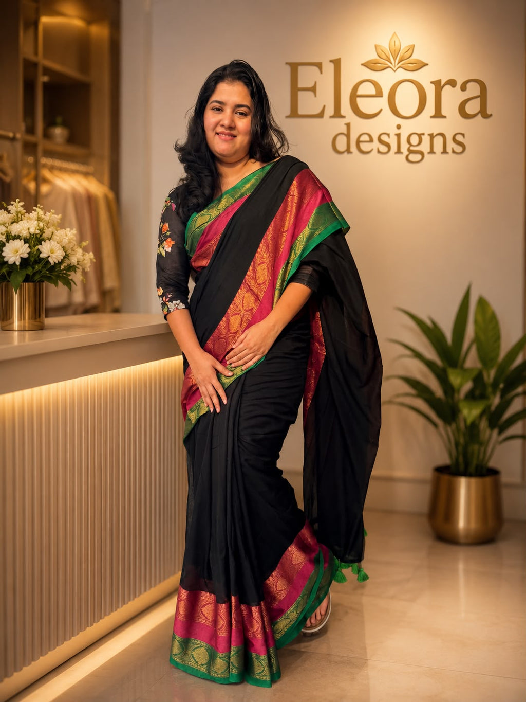 Premium 120 mul cotton Saree