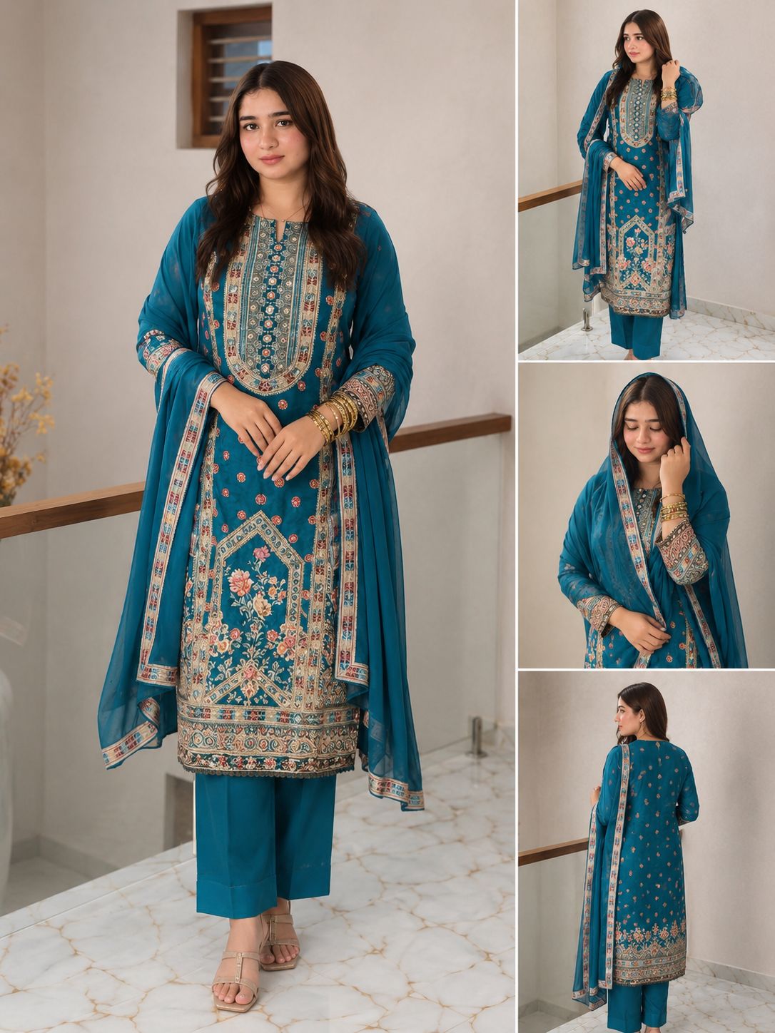 Pakistani Suit 3 Piece