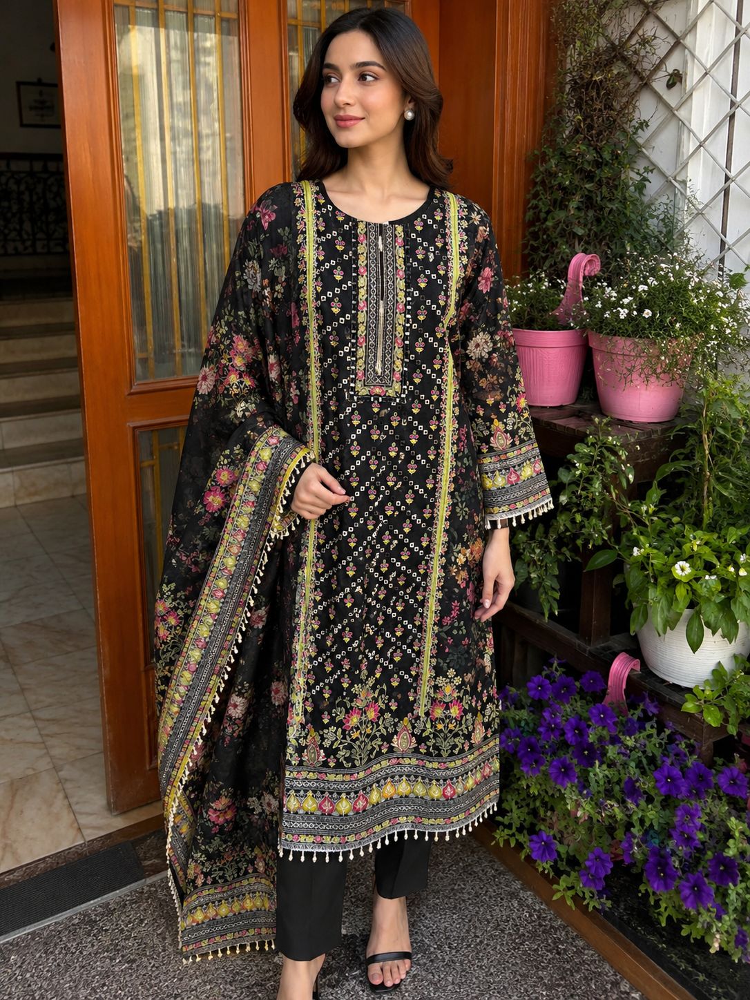 Pakistani Suit 3 Piece