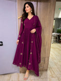 Mul Chanderi 3 Piece Set