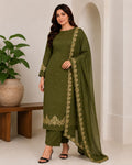 Premium Chinon Georgette 3 Piece Set