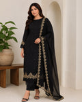 Premium Chinon Georgette 3 Piece Set