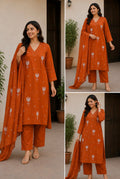 Pure Rayon with Mul cotton dupatta
