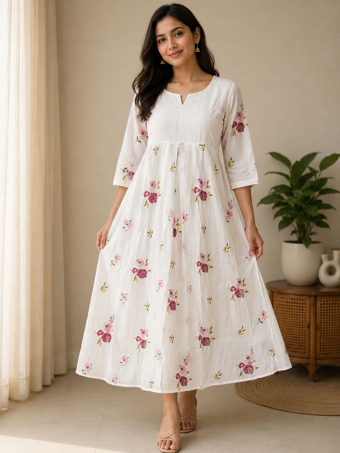 Mulchanderi Dress