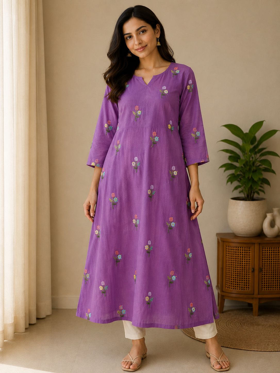 Mulchanderi Dress