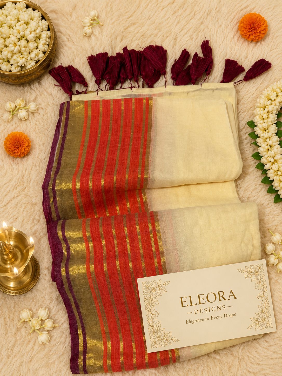 120 Mul Cotton Saree