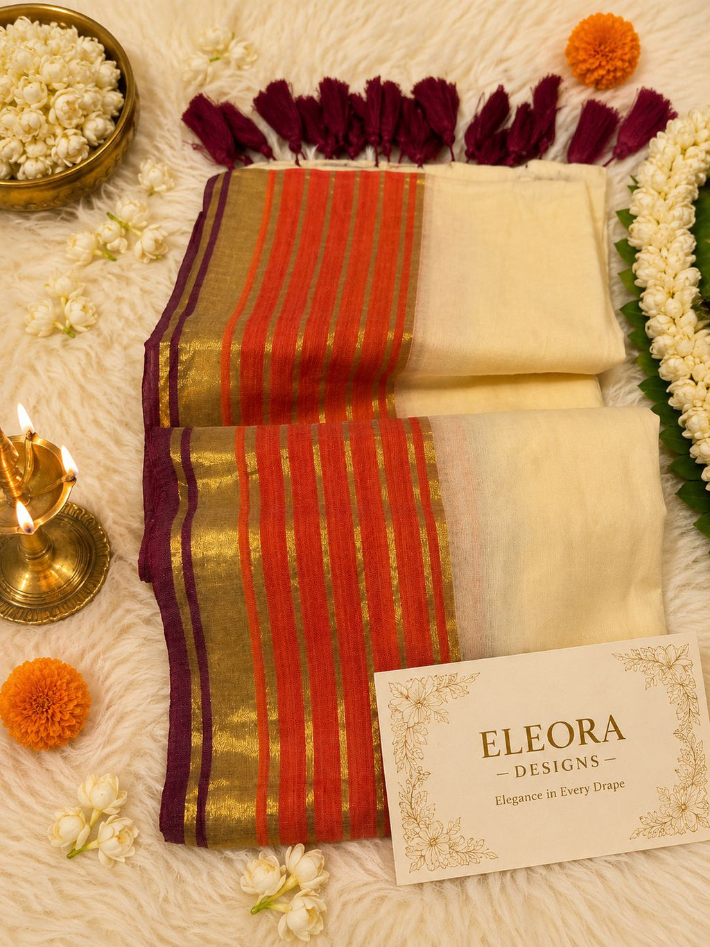 120 Mul Cotton Saree