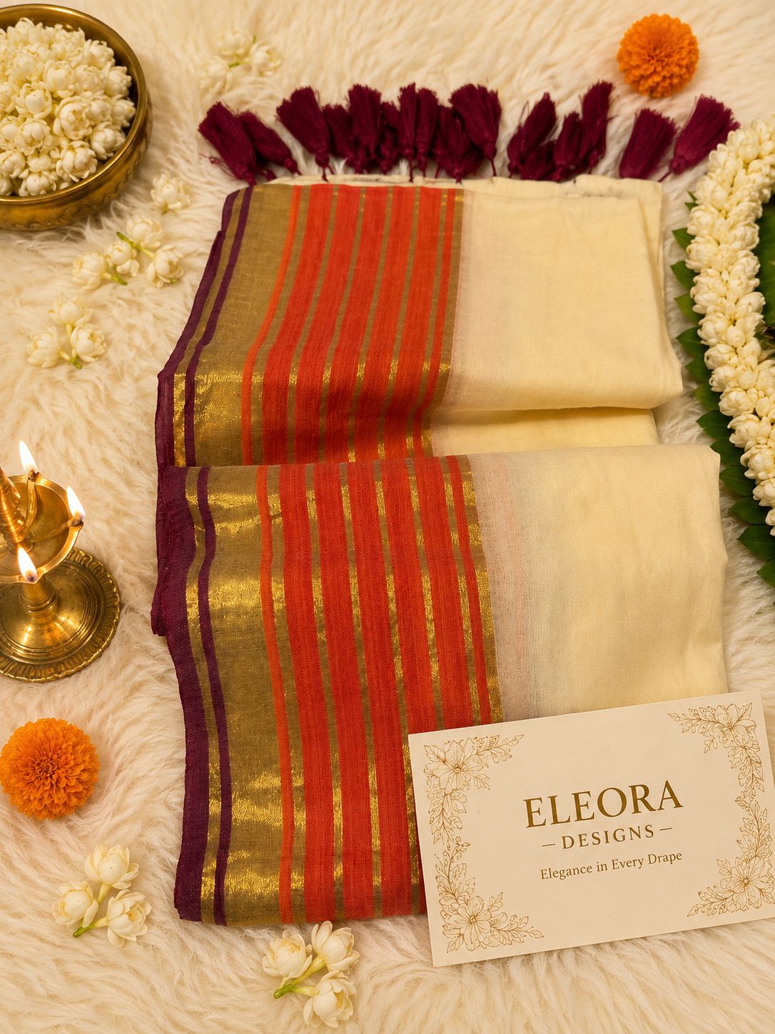 120 Mul Cotton Saree