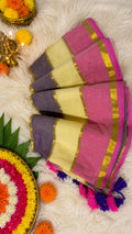 Rainbow 120 Mul Cotton Saree