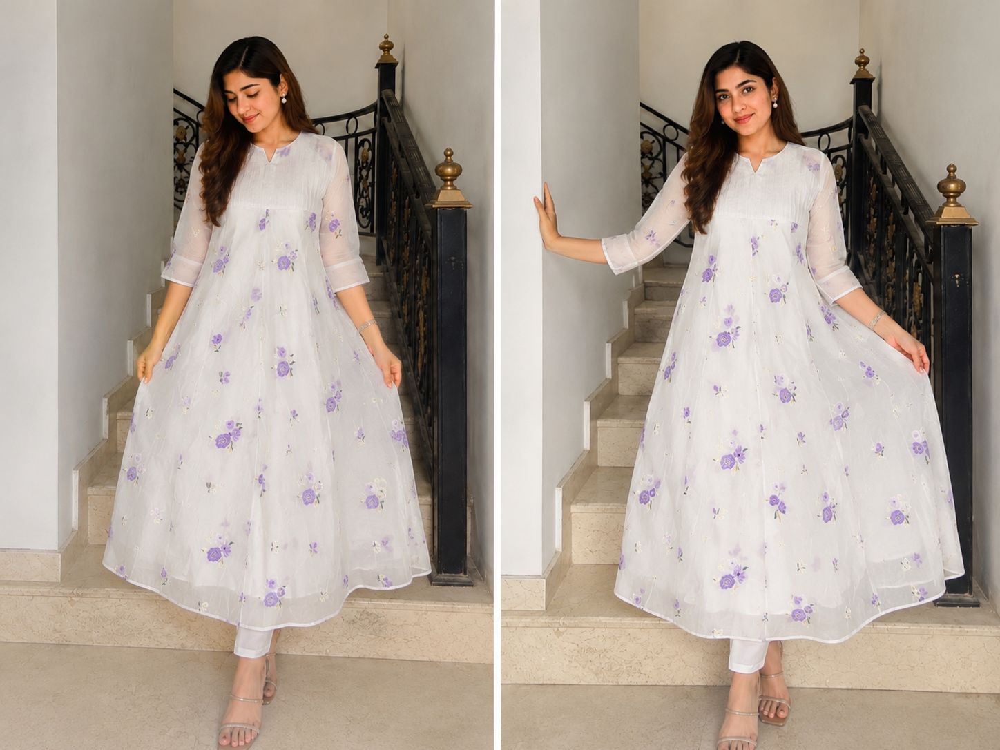 Mulchanderi Dress