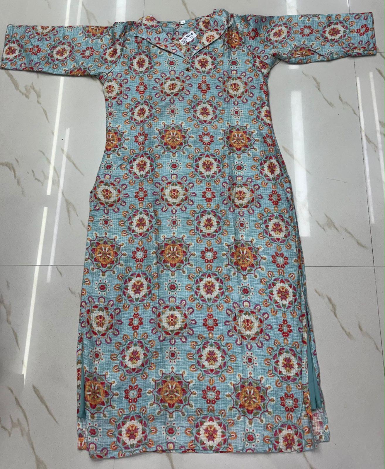 Single Piece Kurti  Kota Silk